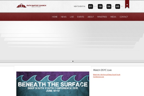 fbcgulfport.com site used Krystalpro