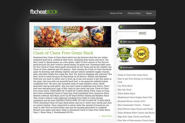 Studioblue theme site design template sample