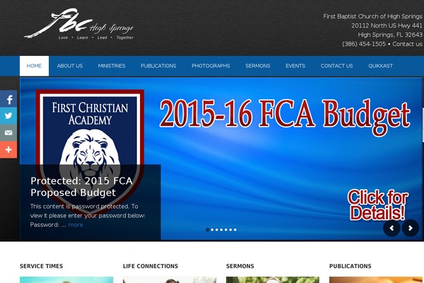 Outreach Pro theme site design template sample