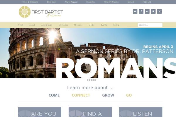 fbcnewnan.org site used Ally