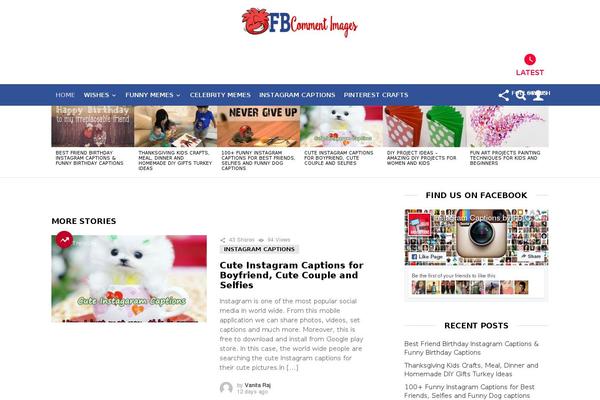 Site using G1-socials plugin
