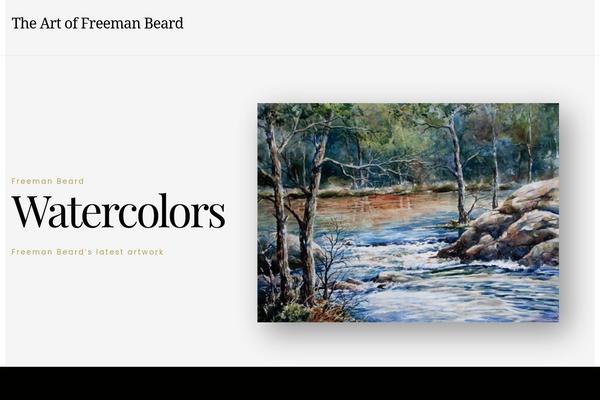 Arte theme site design template sample