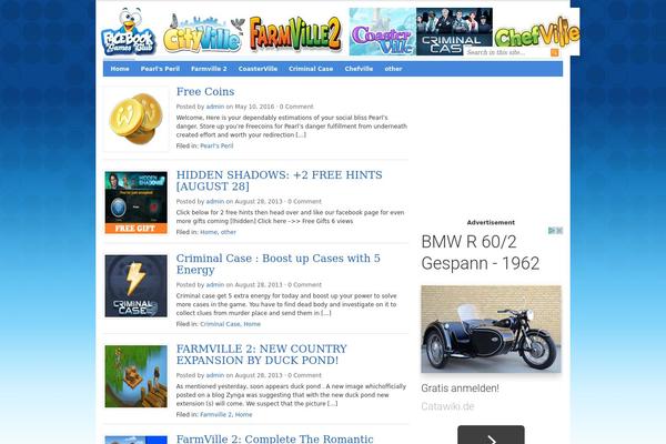 Freshlife theme site design template sample