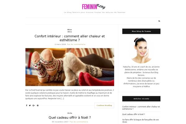 Olsen Light theme site design template sample