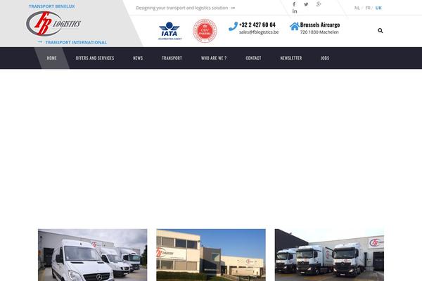 fblogistics.be site used Tm_transport
