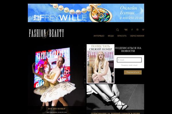 Fab theme site design template sample