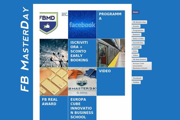 Blocco theme site design template sample