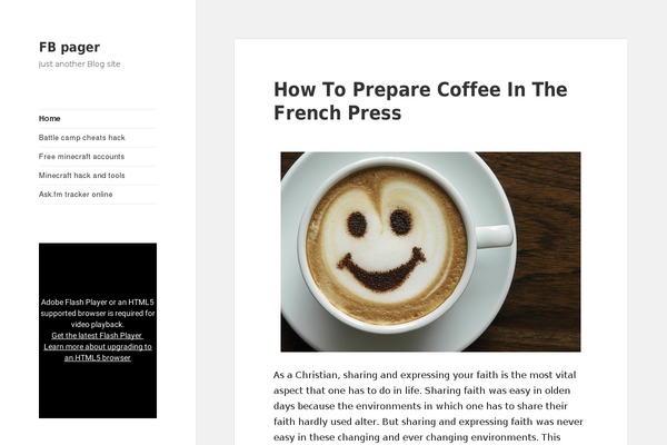 Poseidon theme site design template sample