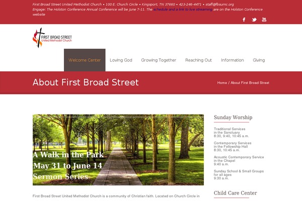Church theme site design template sample