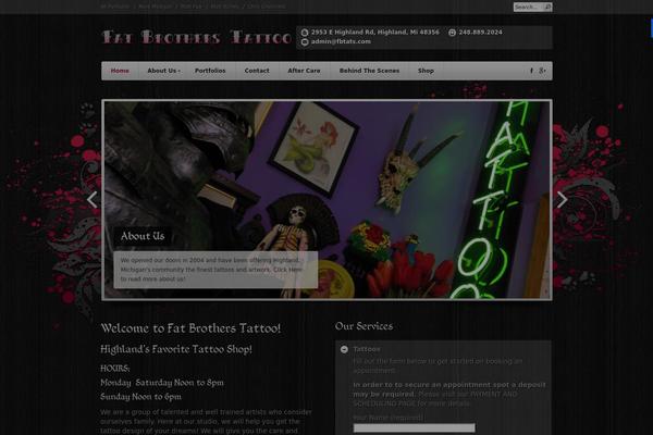Cardamon theme site design template sample