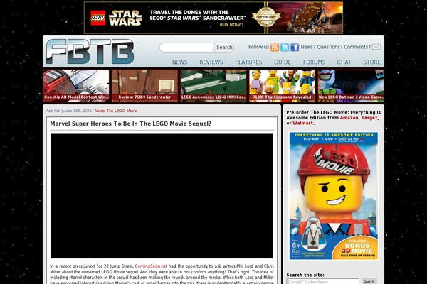 Site using Td-standard-pack plugin