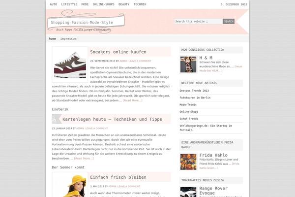 Affiliatetheme-child theme site design template sample