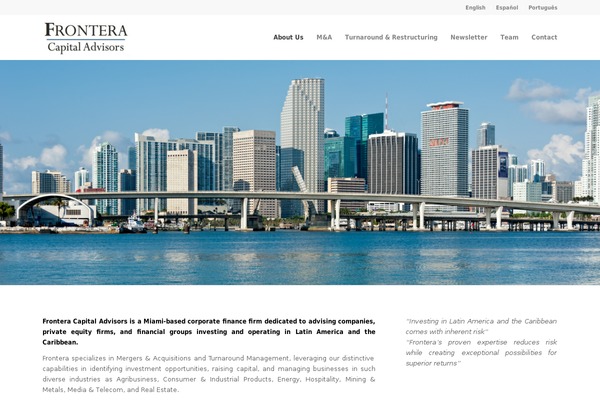 Enfold theme site design template sample
