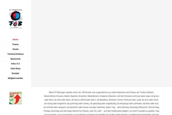 Site using Cookie-bar plugin