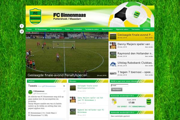 Footballclub-2.4.2 theme site design template sample
