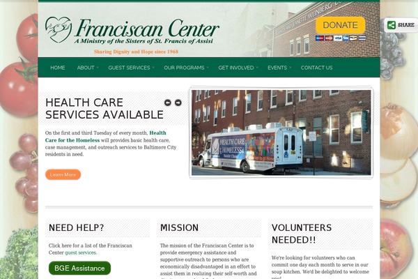 Diner theme site design template sample