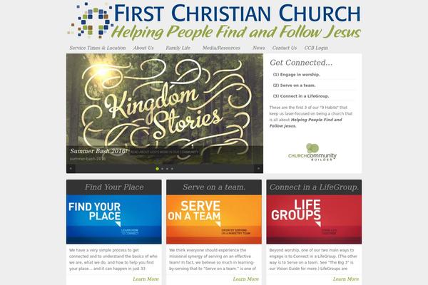 NonProfit theme site design template sample