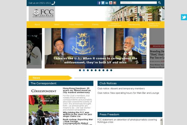 Fcc theme site design template sample
