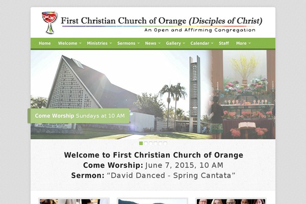 Risen theme site design template sample