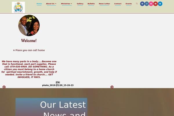 OceanWP theme site design template sample