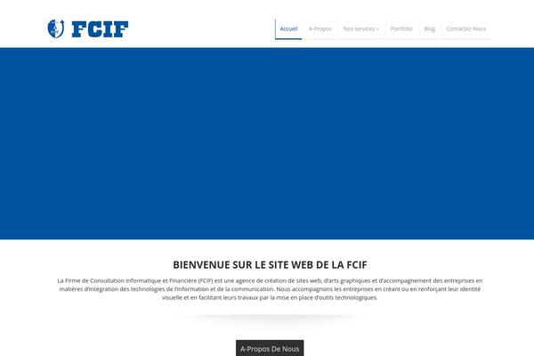 Zine theme site design template sample