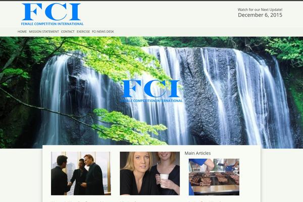 Fci theme site design template sample