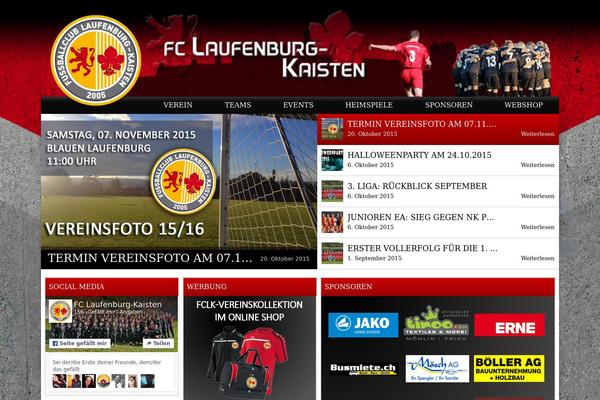 Football Club theme site design template sample