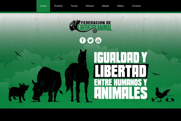 fcliberacionanimal.org site used Detroit