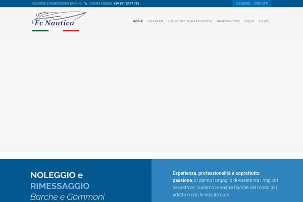 Bridge Child theme site design template sample