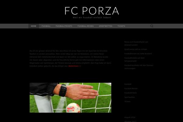 Suits theme site design template sample
