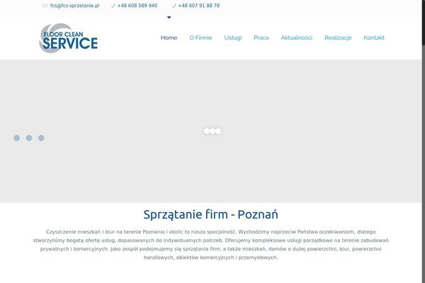 Lokomotywa-child theme site design template sample