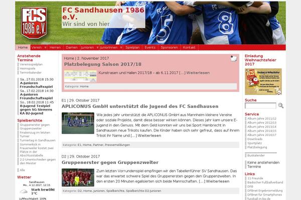 Site using Spiffy Calendar plugin