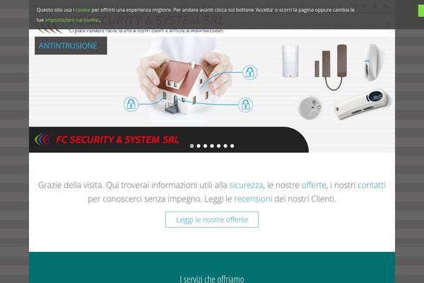 fcsecuritysystem.com site used Accesspress-ray-pro