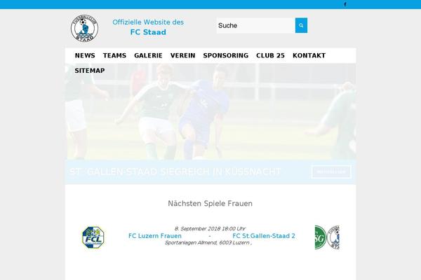 Enfold-child theme site design template sample