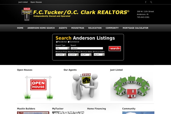 Glide theme site design template sample