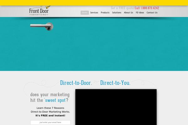 Flare Child theme site design template sample