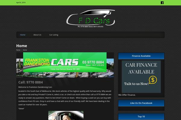 fdcars.com.au site used CarZine