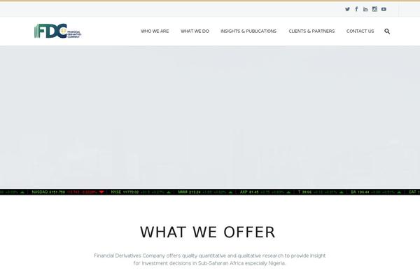 Site using Custom-stock-ticker plugin