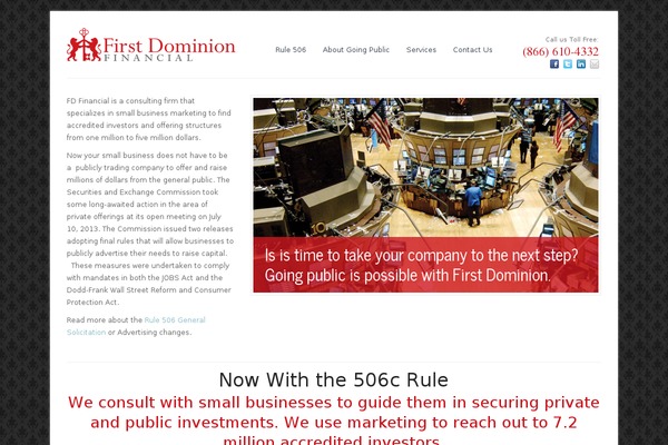 fdfinancial.com site used Adventure