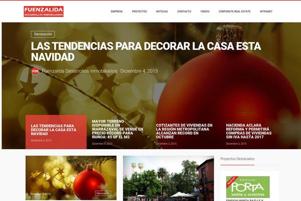 LiteMag theme site design template sample