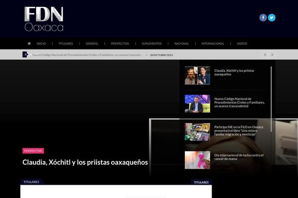 Site using Accesspress-social-pro plugin