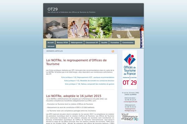 fdotsi-finistere.com site used Ocean Mist 2.0