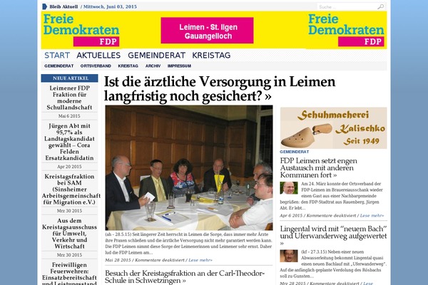 fdp-leimen.de site used Wpnewspaper153