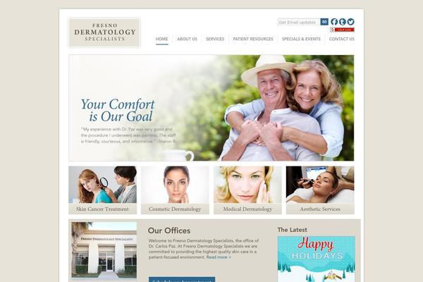 Fds theme site design template sample