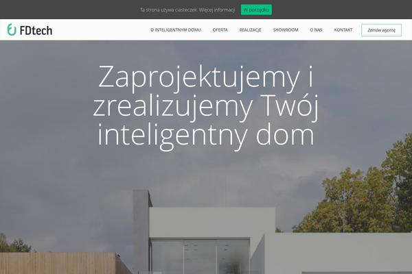 Jupiter theme site design template sample
