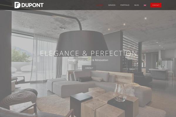 fdupont.com site used Oshine Child