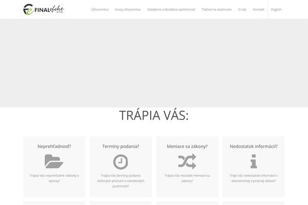Astrum theme site design template sample