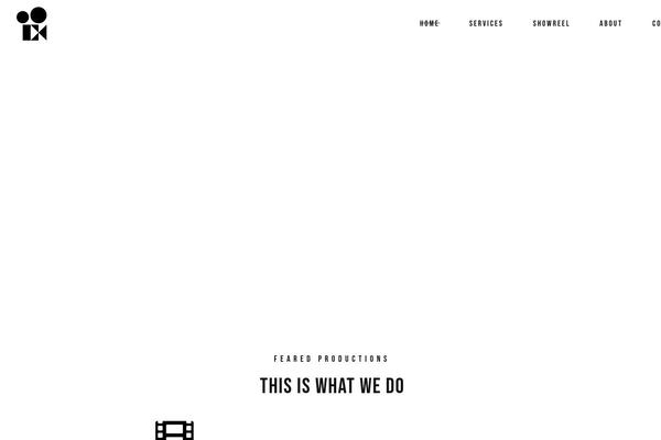 Pelicula theme site design template sample