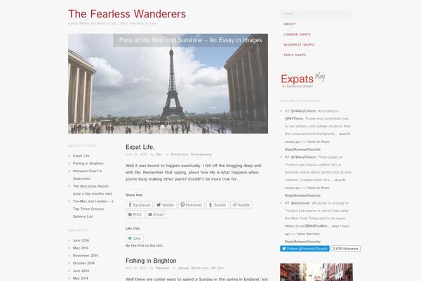 Ascetica theme site design template sample