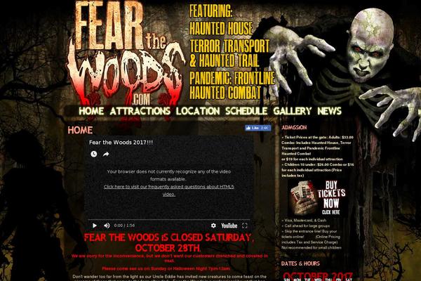 fearthewoods.com site used Glossy-blog
